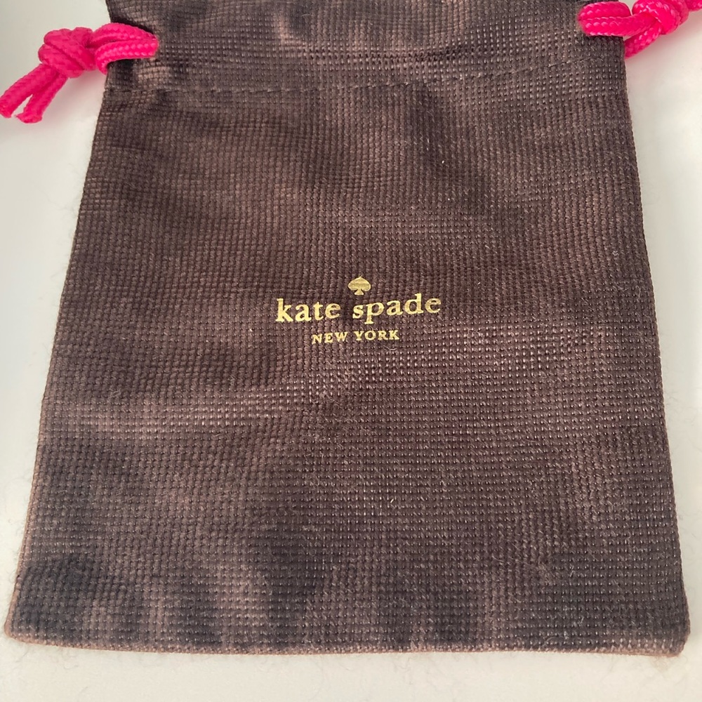 Kate Spade Elegant Black and Gold Floral Necklace - Picture 3 of 4